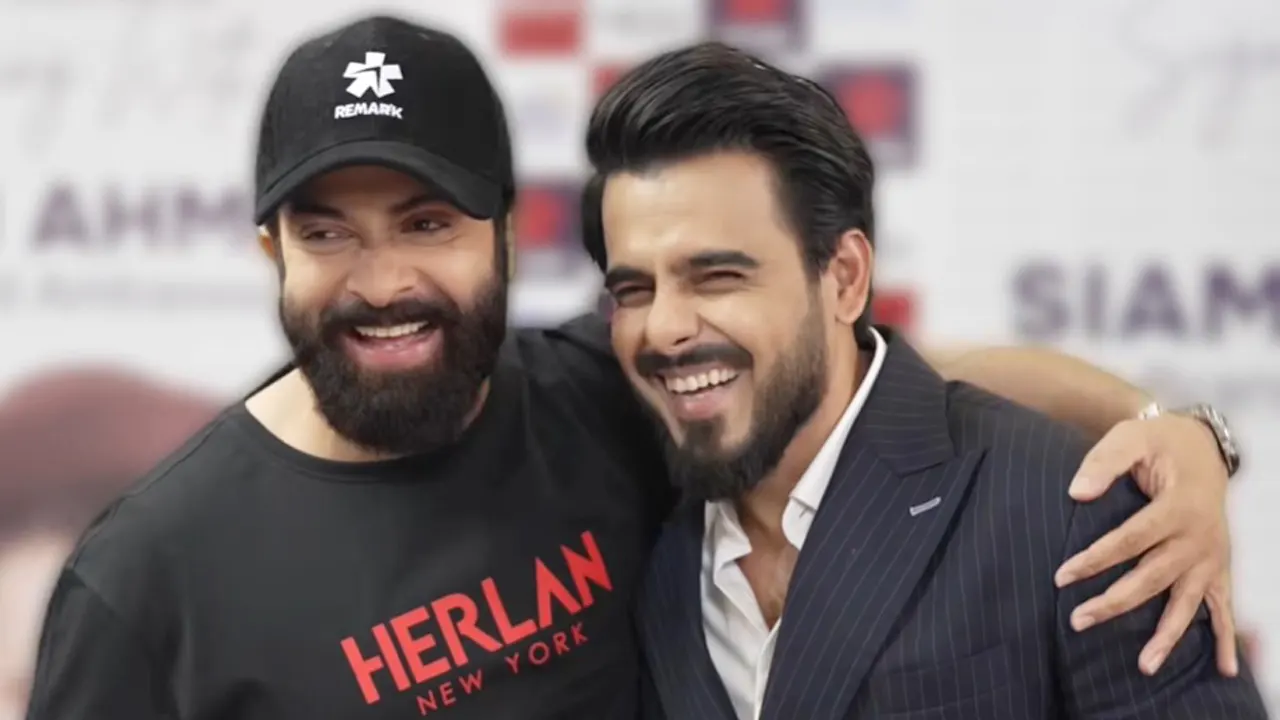 শাকিব খান ও সিয়াম আহমেদ I ছবি : সংগৃহীত