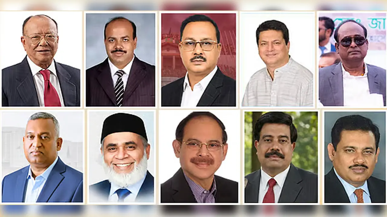 ত্রয়োদশ জাতীয় সংসদ নির্বাচনের শীর্ষ ১০ ধনী প্রার্থী