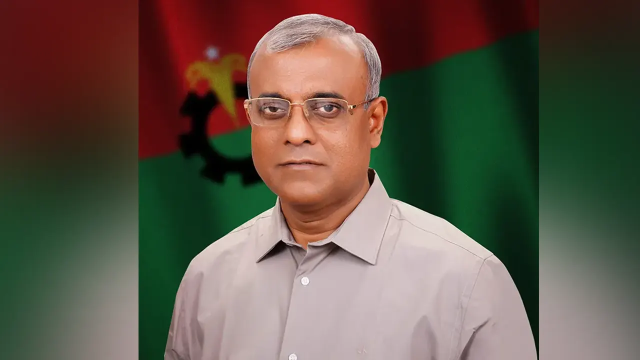 বিজয়ী বিএনপির প্রার্থী আনোয়ারুল হক। ছবি: কালবেলা