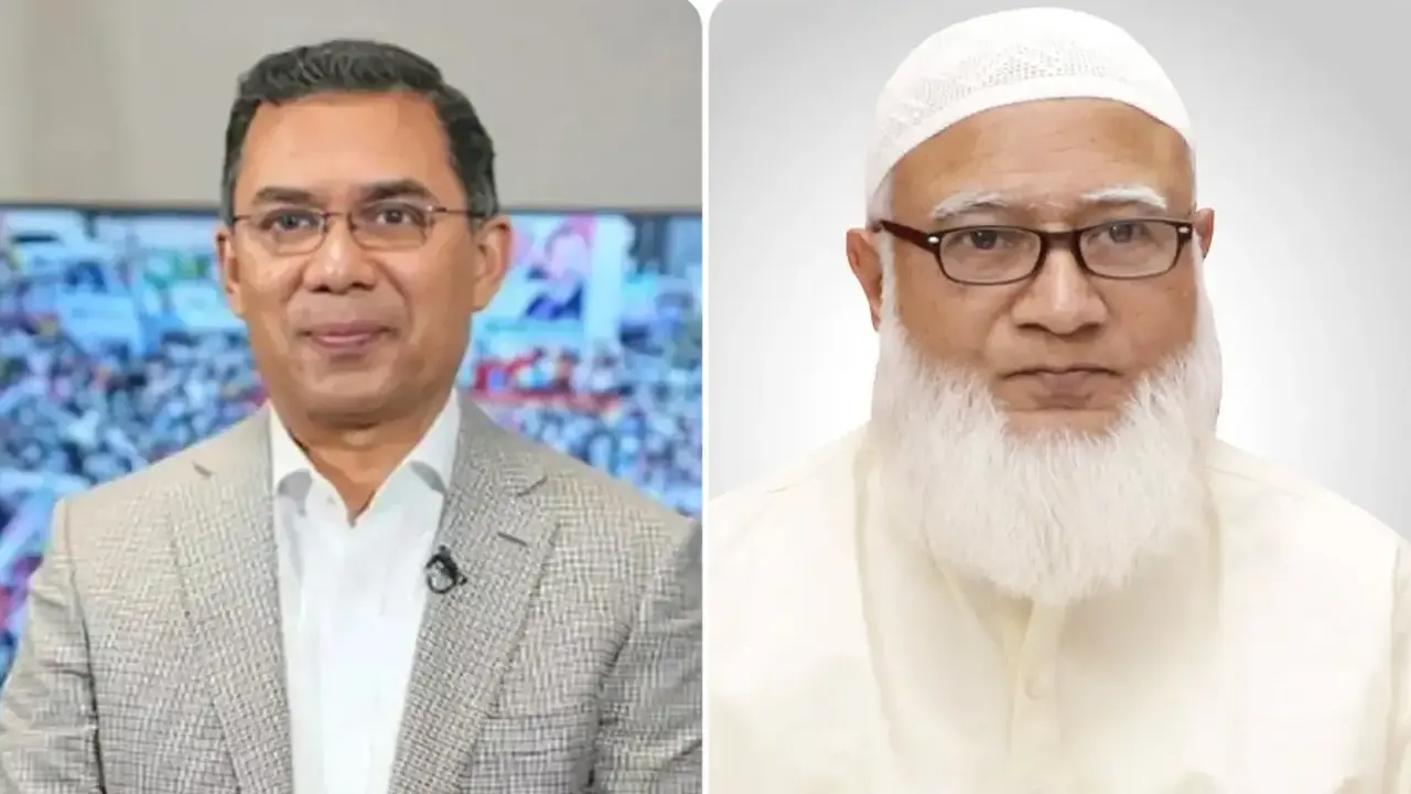 তারেক রহমান ও ডা. শফিকুর রহমান। ছবি : সংগৃহীত