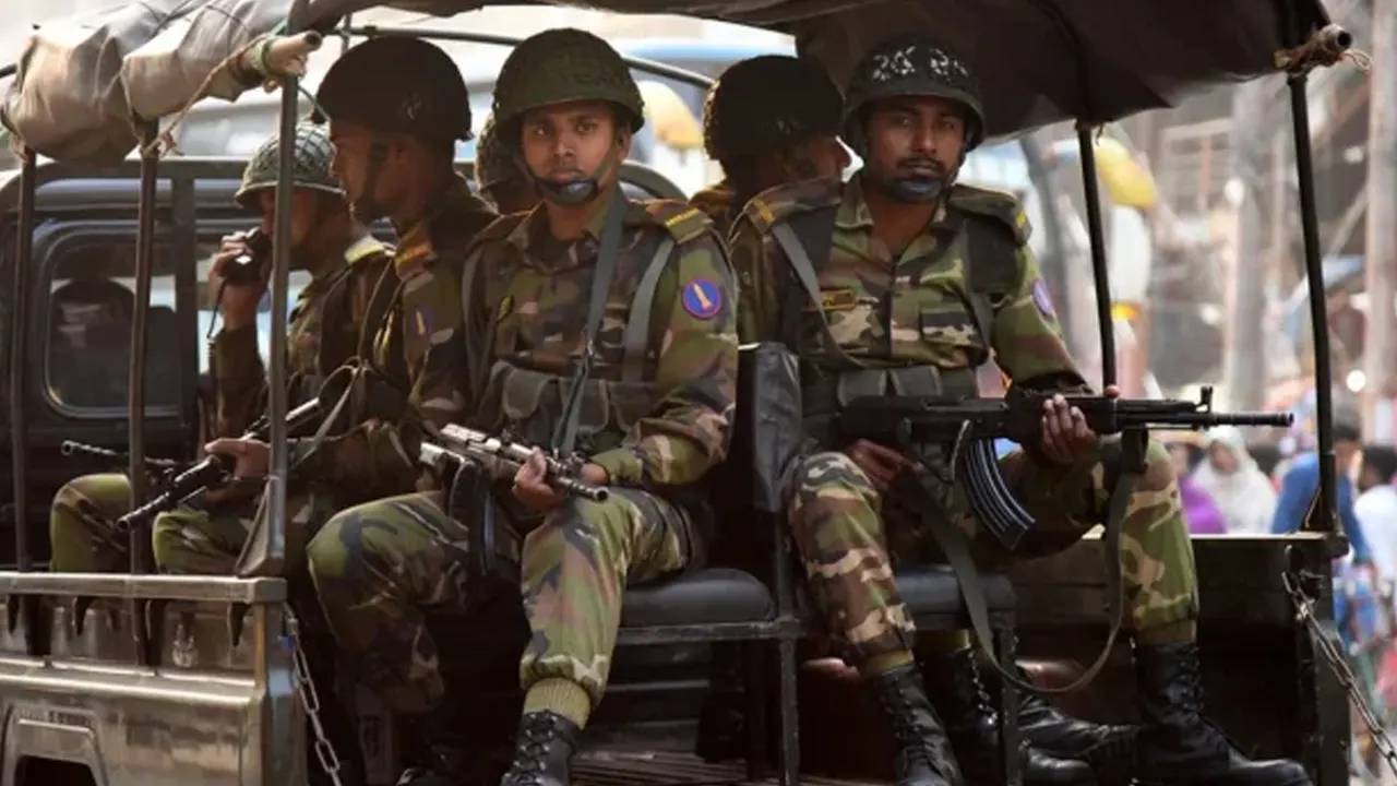 সেনা মোতায়েন। ছবি : সংগৃহীত