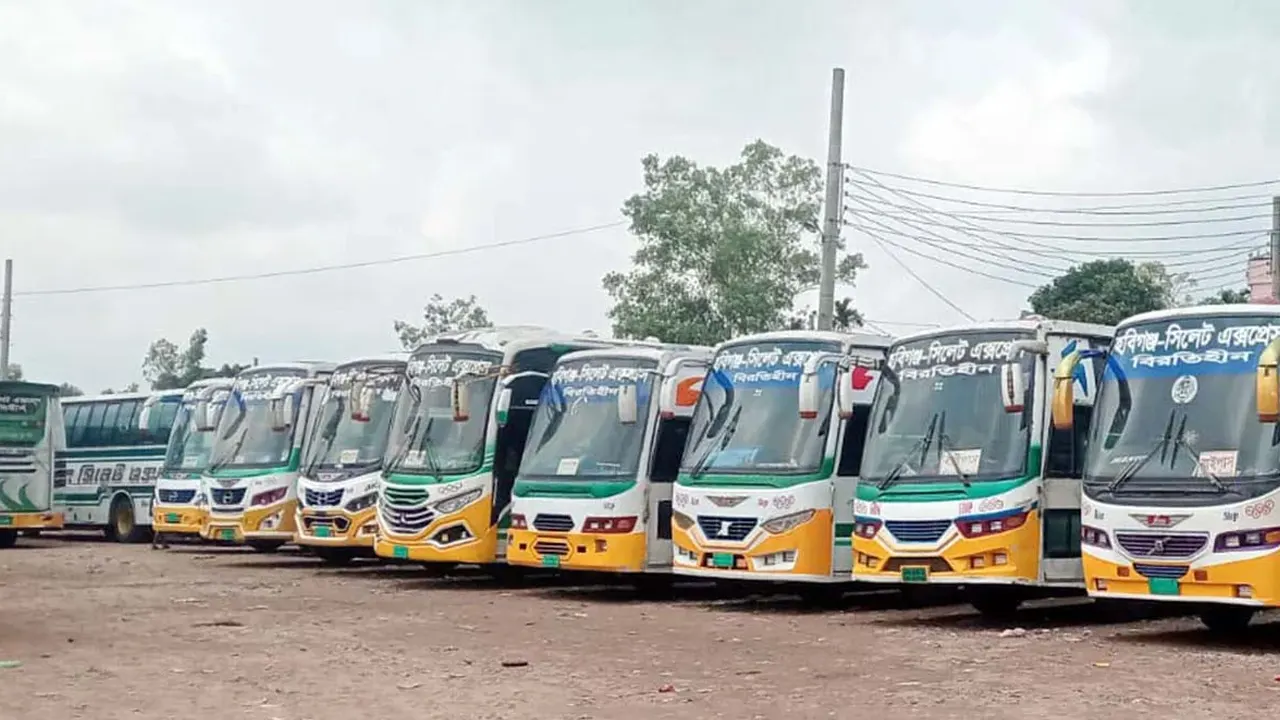 সিলেটে অনির্দিষ্টকাল পরিবহন ধর্মঘটের ডাক