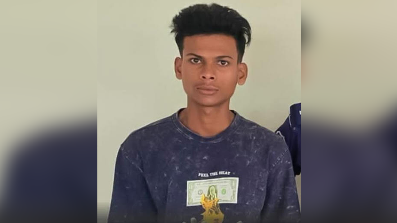গ্রেপ্তার ছাত্রলীগ নেতা সাব্বির খান রাব্বি। ছবি : কালবেলা