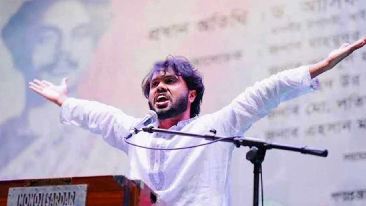 ইনকিলাব মঞ্চের মুখপাত্র শহীদ শরিফ ওসমান হাদি। ছবি : সংগৃহীত