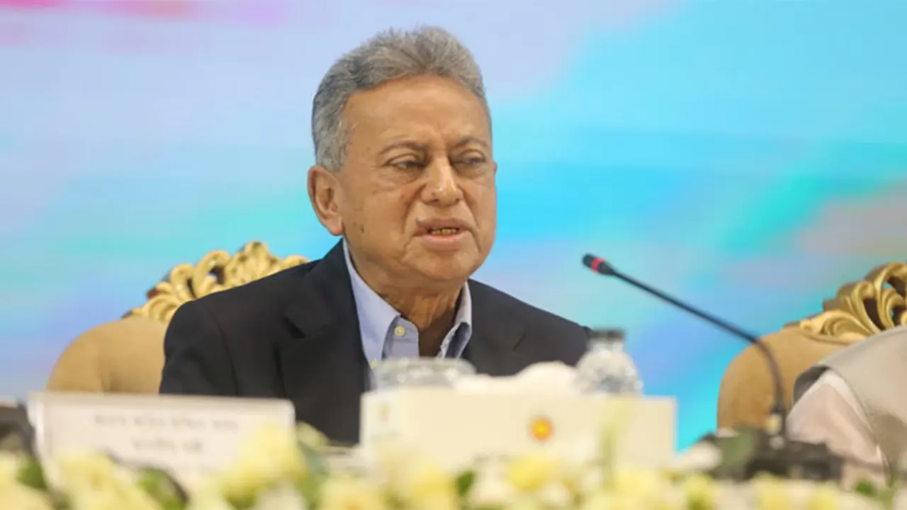 অর্থমন্ত্রী আমির খসরু মাহমুদ চৌধুরী।  সংগৃহীত ছবি