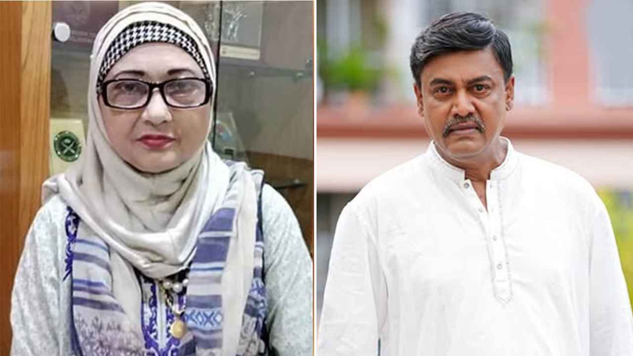 নীলা চৌধুরী ও শিবা শানু। ছবি - সংগৃহীত