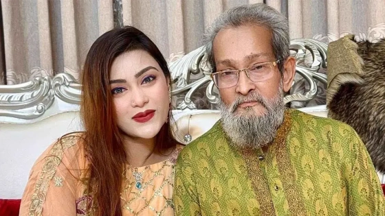 মিষ্টি জান্নাত ও তার বাবা । ছবি : সংগৃহীত
