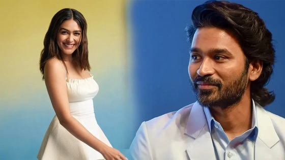 ম্রুণাল ঠাকুর ও ধানুশ । ছবি : সংগৃহীত