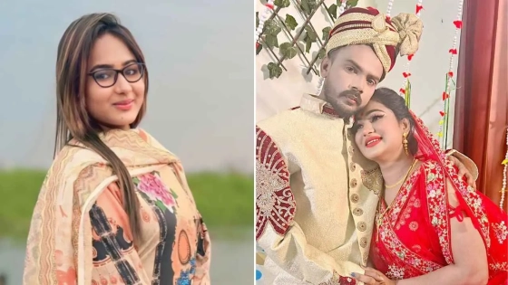 কনটেন্ট ক্রিয়েটর হিরো আলম ও তার স্ত্রী রিয়া মনি। ছবি : সংগৃহীত