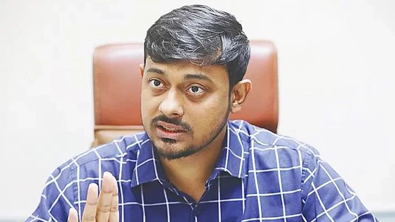 এনসিপির মুখ্য সমন্বয়ক নাসীরুদ্দীন পাটওয়ারী। ছবি : সংগৃহীত