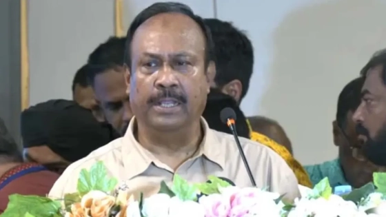 বক্তব্য রাখছেন মুজিবুর রহমান চুন্নু। ছবি : সংগৃহীত