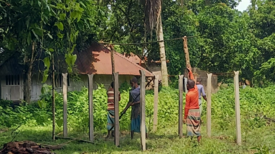 দখলকৃত জমি। ছবি : কালবেলা