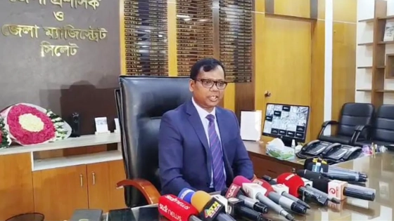 সিলেটের নতুন জেলা প্রশাসক মো. সারোয়ার আলম। ছবি : কালবেলা