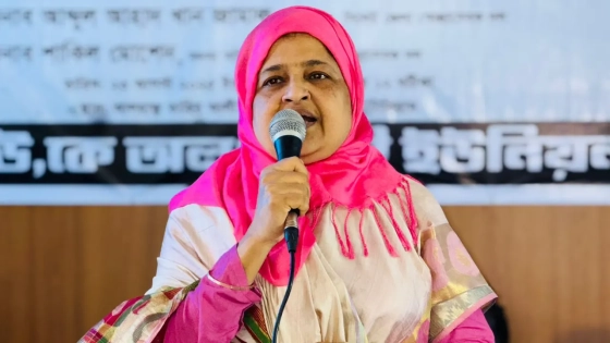 নিখোঁজ বিএনপি নেতা এম ইলিয়াস আলীর সহধর্মিণী তাহসিনা রুশদীর লুনা। ছবি : কালবেলা