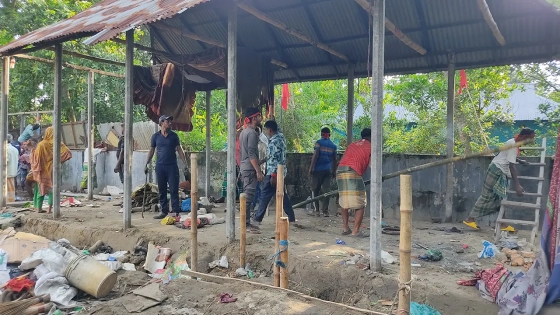 ৩৫ বছর ধরে বেদখলে থাকা জমি ঢাকঢোল পিটিয়ে উদ্ধার |