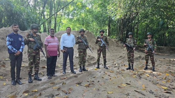 মৌলভীবাজারে মোবাইল কোর্টের অভিযান। ছবি : কালবেলা