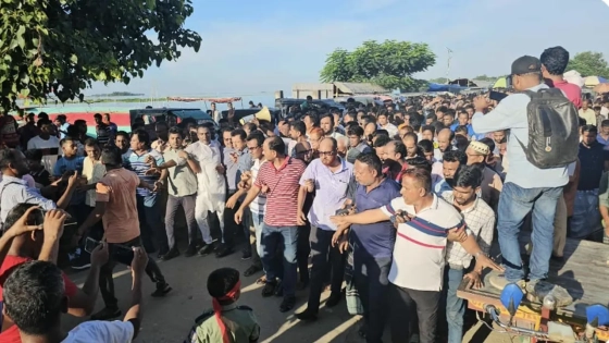 ফজলুর রহমানের প‌ক্ষে মি‌ছিল, ‌স্লোগা‌নে উত্তাল অষ্টগ্রাম |