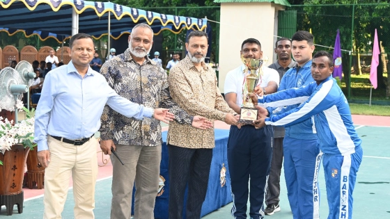 বিমানবাহিনীর আন্তঃঘাঁটি স্কোয়াশ প্রতিযোগিতা সমাপ্ত |