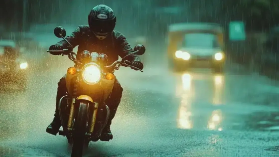 বৃষ্টিতে বাইক চালাতে যেসব বিষয় খেয়াল রাখা জরুরি |