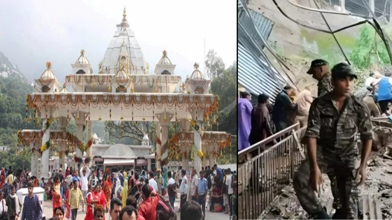 জম্মু-কাশ্মীরে বৈষ্ণোদেবীর মন্দিরের পথে ভয়াবহ ধস, ৩০ জনের মৃত্যু |