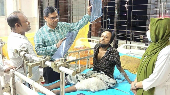 নারায়ণগঞ্জে পুলিশি নির্যাতনের শিকার বিএনপি কর্মী ইব্রাহিম সুস্থতার পথে