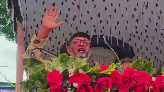 ময়মনসিংহের ভালুকায় প্রাথমিক সদস্য নবায়ন অনুষ্ঠানে বক্তব্য দেন জেলা বিএনপির সদস্যসচিব মো. রোকনুজ্জামান সরকার রোকন। ছবি : কালবেলা