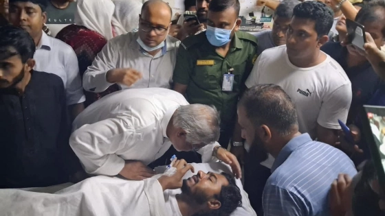 নুরের খোঁজ নিলেন আমান উল্লাহ আমান