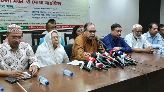নির্বাচন হতে হবে, এর কোনো বিকল্প নেই : দুদু