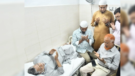 জাগপা সভাপতি লুৎফরের খোঁজ নিলেন জামায়াত নেতারা