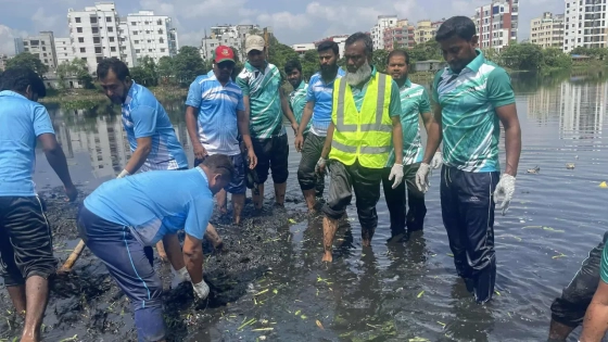 ঢাকা-১৮ আসনে খাল পরিষ্কার কর্মসূচিতে আফাজ উদ্দিনের অংশগ্রহণ