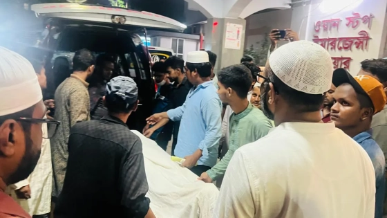 জামেয়ার ময়দানে নিহত সাইফুলের জানাজা অনুষ্ঠিত
