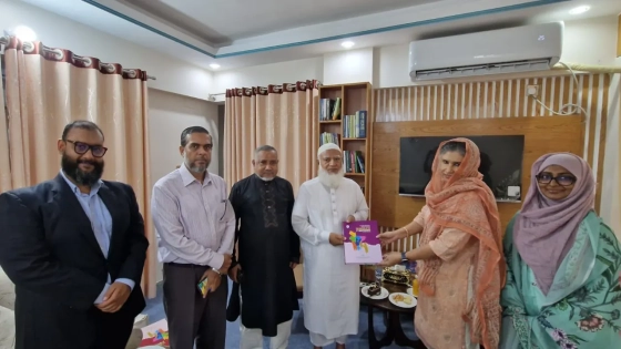 জামায়াত আমিরের সঙ্গে জাতিসংঘের প্রতিনিধির সাক্ষাৎ