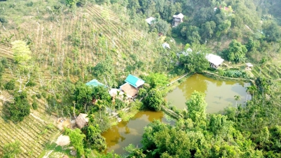 পর্যটনের ছোঁয়ায় দ্রুত বদলে যাওয়া গ্রাম রাধানগর। ছবি : সংগৃহীত