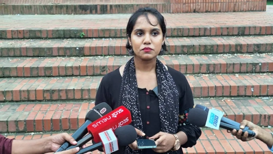 জাকসু নির্বাচন থেকে সরে দাঁড়ালেন সেই ছাত্রদল নেত্রী