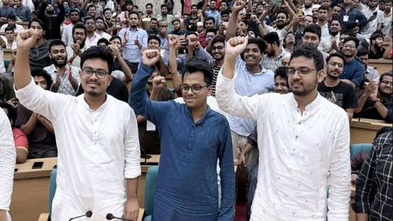হল সংসদেও শিবিরের দাপট