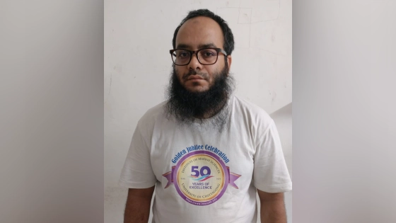 অভিযুক্ত এজাজুল বারী চৌধুরী। ছবি : সংগৃহীত