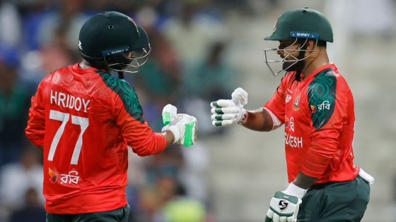 শীর্ষ ১০ দলের মধ্যে সবার পেছনে বাংলাদেশ