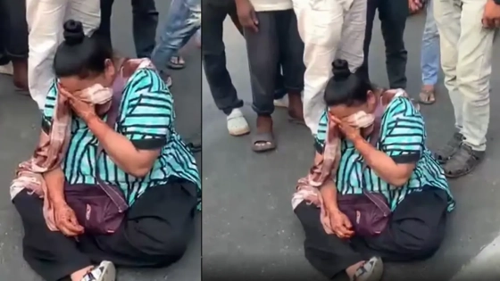 দুটি পানিপুরি কম দেওয়ায় রাস্তা অবরোধ করলেন নারী