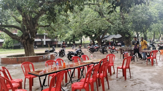কমপ্লিট শাটডাউনে ফাঁকা রাবি ক্যাম্পাস