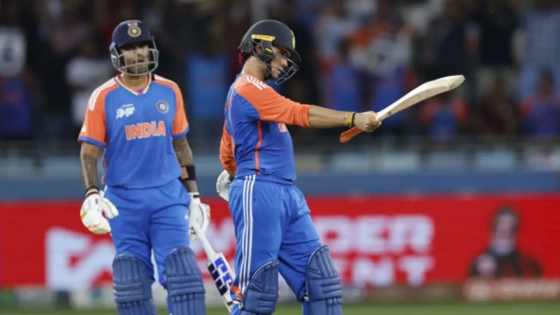 অভিষেকের ঝড়ো ফিফটিতে ভারতের রানের পাহাড়
