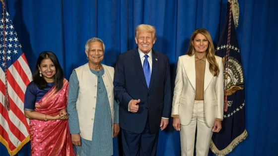 ট্রাম্পের সঙ্গে ড. ইউনূসের ছবি নিয়ে প্রেস সচিবের স্ট্যাটাস