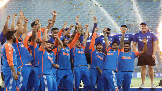 যে কারণে চ্যাম্পিয়ন হয়েও ট্রফি না নিয়ে উদযাপনে মাতে ভারত