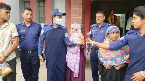 শিশু তাইয়েবা হত্যা : প্রধান আসামি চাচিসহ ২ জন রিমান্ডে