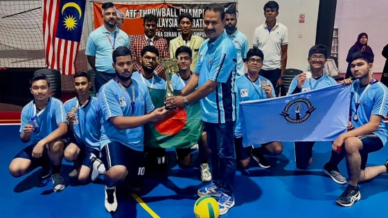 এশিয়ান থ্রোবল চ্যাম্পিয়নশিপে বাংলাদেশের সাউথ পয়েন্ট স্পোর্টস ক্লাব রানার্সআপ