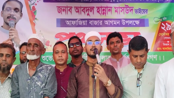 দ্বীপের মানুষের ভাগ্য পরিবর্তনের জন্য এসেছি : হান্নান মাসউদ