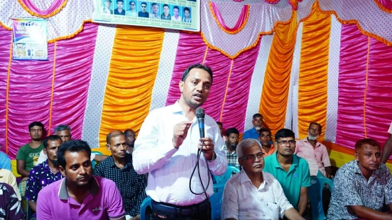 তারেক রহমানের পক্ষে ১০টি পূজামণ্ডপে ইঞ্জিনিয়ার আমিনুরের অনুদান