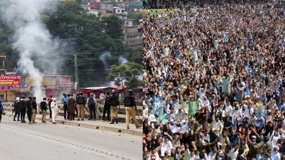 বিক্ষোভে উত্তাল কাশ্মীর, পাকিস্তানি বাহিনীর সঙ্গে সংঘর্ষ