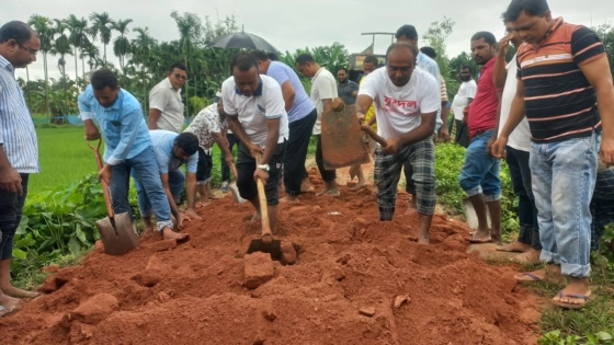 ৭০ কিলোমিটার রাস্তা সংস্কার করল লালমনিরহাট যুবদলের নেতাকর্মীরা