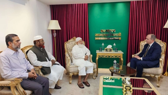 জামায়াত আমিরের সঙ্গে কসোভোর রাষ্ট্রদূতের সৌজন্য সাক্ষাৎ
