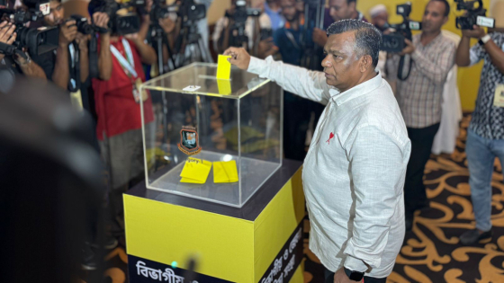 যাই দেখছি সব নতুন লাগছে, বিসিবি নির্বাচনে ভোট দিয়ে আমিনুল